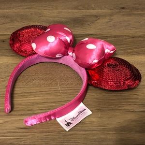 Minnie Mouse Pink Sequin Ears